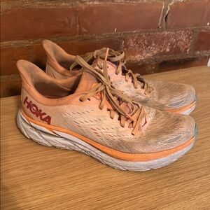 Hoka Women's Orange Running Shoes